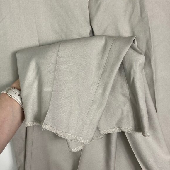 NEW Soul of London Suit Pants Size 35R Simons Formalwear Dress Pants Beige Tan - Picture 8 of 12